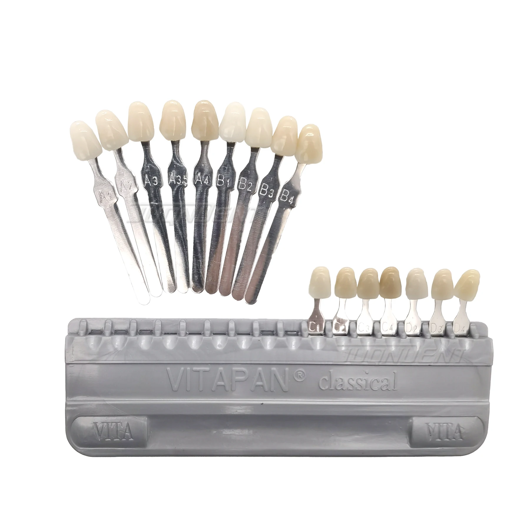 16/29 لون فيتا الأسنان الظل دليل الكلاسيكية ثلاثية الأبعاد ماستر الأسنان تبييض الأسنان الخزف لوحة الألوان منتجات طب الأسنان