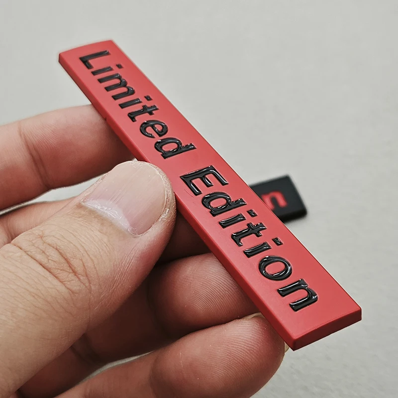 ثلاثية الأبعاد طبعة معدنية محدودة شعار شعار شارة سيارة ملصق مائي لسيارات BMW أودي هوندا كاواساكي أوبل هيونداي فورد العالمي اكسسوارات #5