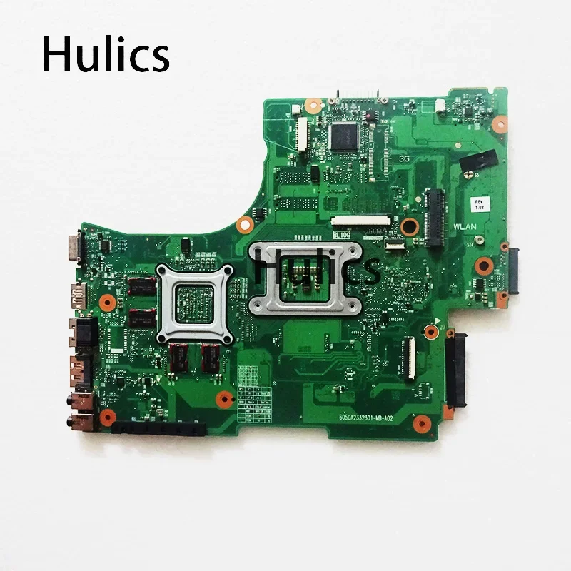 Hulics Used V000218020 For Toshiba Satellite L650 Laptop Motherboard 1310A2332305 6050A2332301-MB-A02 HM55 DDR3 HD5650M GPU