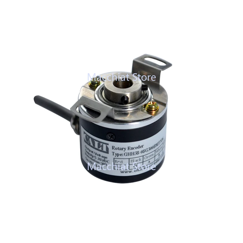 

Supply for GHH38 Incremental Optical 6MM 8MM Through-hole Hollow Shaft Rotary Encoder 100 200 360 500 1024PPR