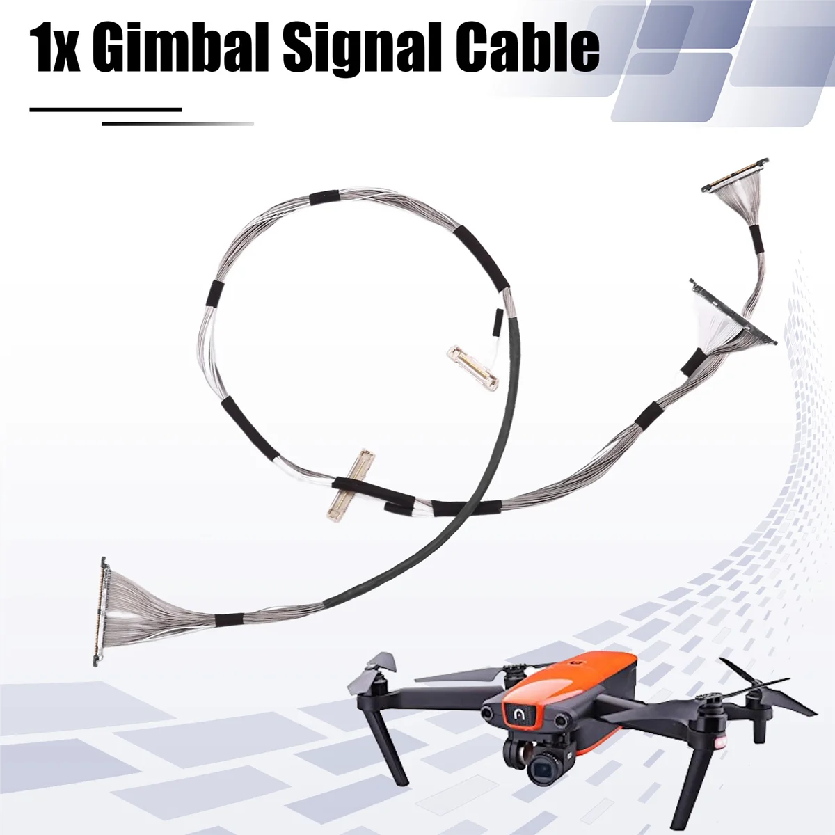 Gimbal-Signalkabel für Autel EVO Max 4T Drohnenkamera, Koaxialleitung für Autel EVO Max Series Gimbal-Reparaturteile