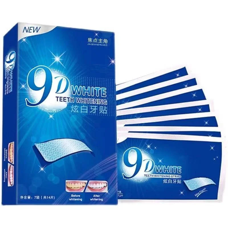 

7 Pairs Teeth Whitening Stripes Whitening Kit Whitener Strap for Tooth Oral Care No Sensitivity for Teeth Care Tool