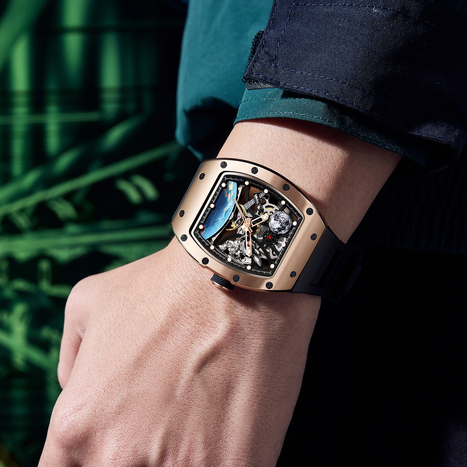 Reloj Mecánico Barrel Hollow p - Luxury Watch Trading reseña y precio