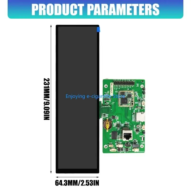480 x 1920 Balken-LCD-Bildschirm-Set, 8,8 Zoll vertikale Ansicht für Beschilderungsarbeiten, GUI-Nutzung und – Detail 6
