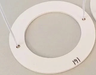 

2pcs 12/24V Ring Heating Plate MCH High Temperature Ceramic Electric Heating Plate 55 Outside 37MM/ Outside 58 Inside 11.5MM