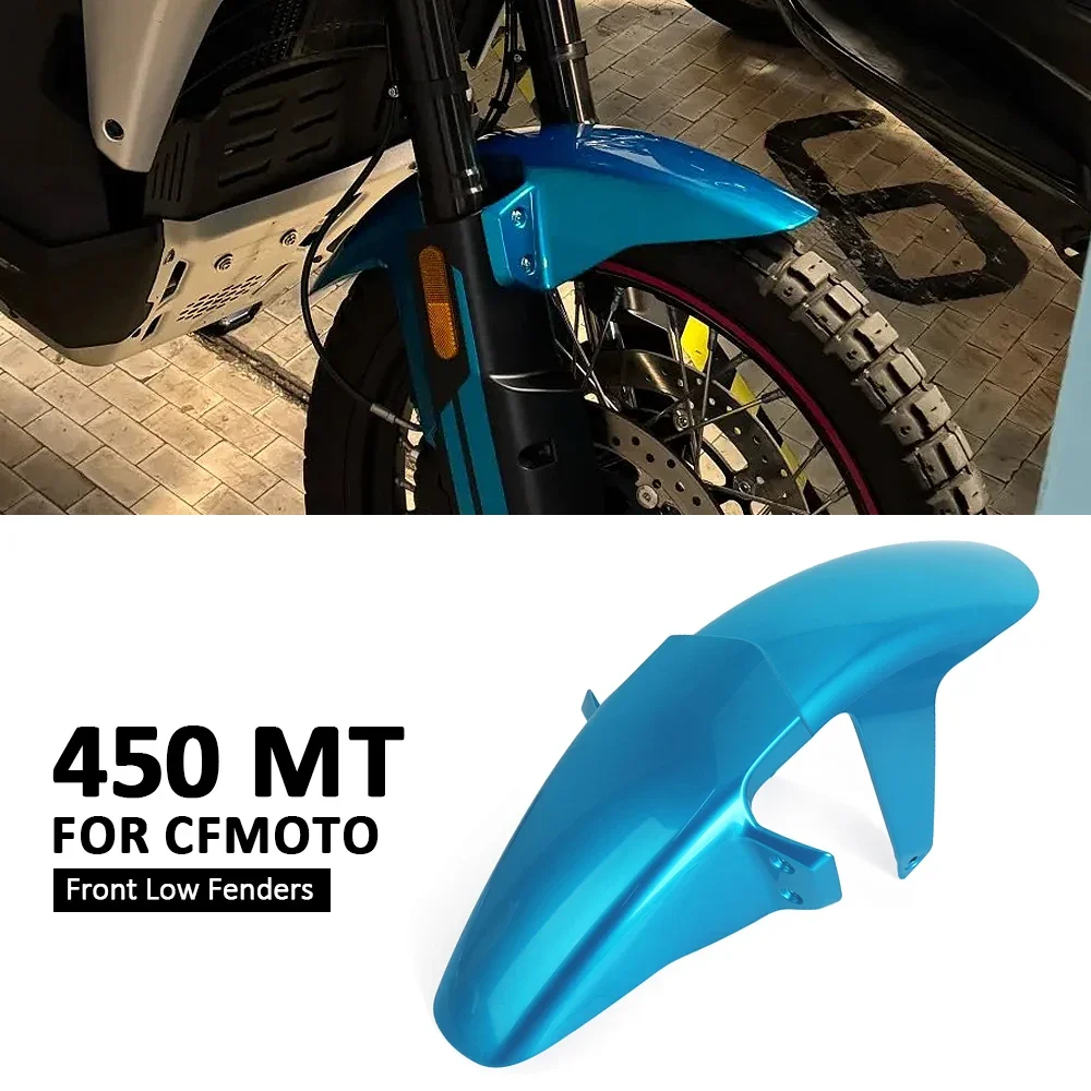 

Fit For CFMOTO 450MT 450 MT 450-MT Motorcycle Accessories Front Wheel Hugger Fender Low Mudguard Splash Guard Fairing Cover