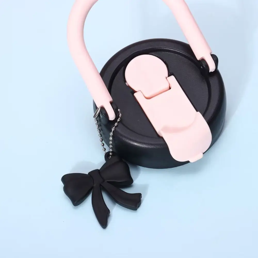 

Fashion 720ml Insulated Cup Bowknot 316 Stainless Steel Thermal Cup Leak Proof with Handle Coffee Mug for Travel Outdoor