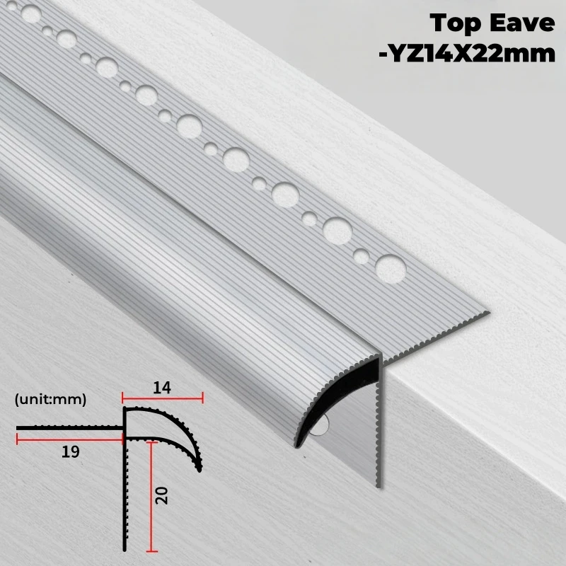 Outdoor Drip Line LED Eave Light Aluminium profiel Eagle Snavel Drainage Kanaalvenster Rooftop Terras Waterdichte barstripverlichting