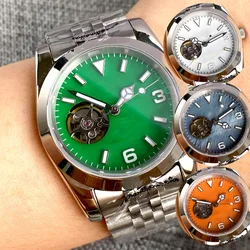 Hollow MOP Shell Dial NH38A Movement 36mm 39mm Automatic Watch for Men Business 316L Stainless Steel Wristwatch Sterile Clock