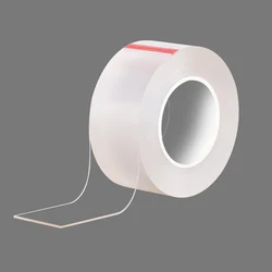 Transparent Double-Sided Tape Nano High Temperature Resistant High Adhesion Seamless Plastic Poster Signboard Lampshade Display