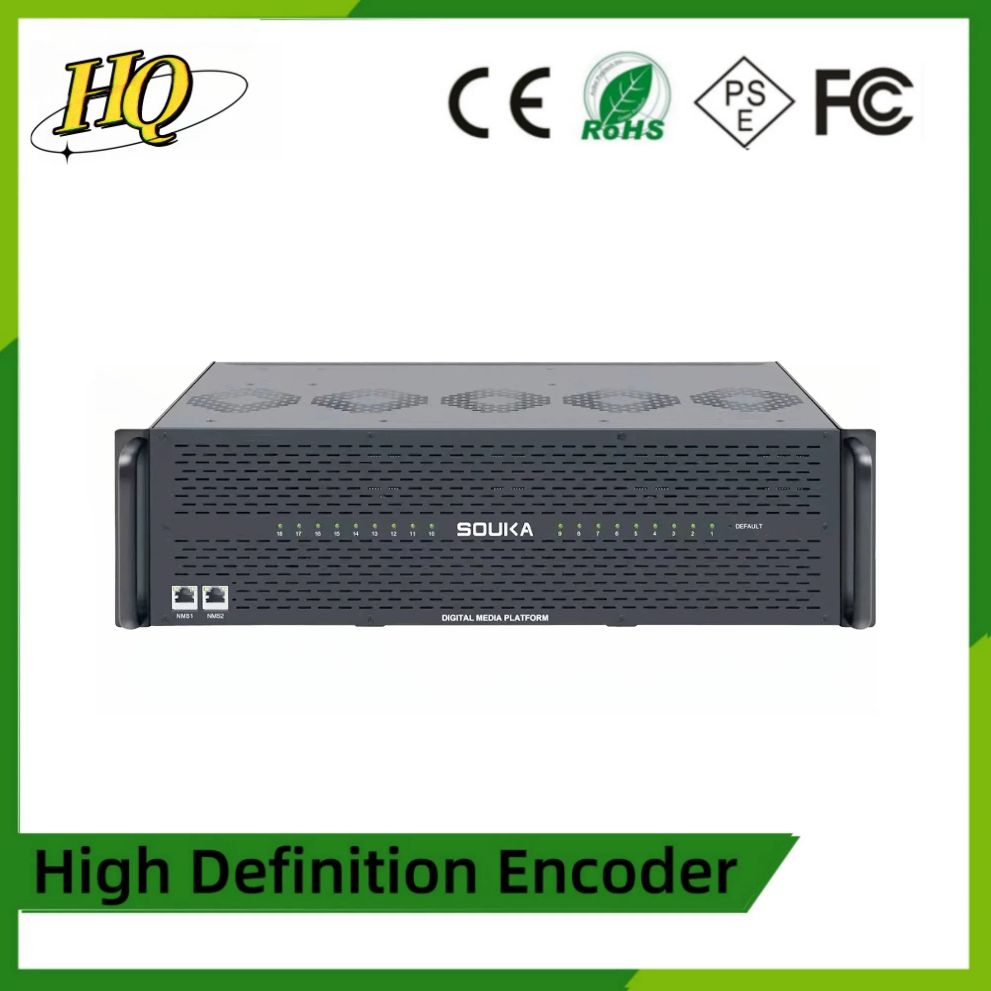 HDMI to IP Encoder, HDMI to H.265, H.264 Network Encoder, Live Encoder, 3ch, 4K, 3840x2160p, 9ch, 190x 1080p