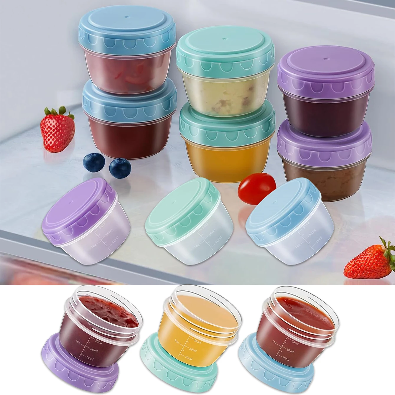 6/12Pcs Salad Dress…