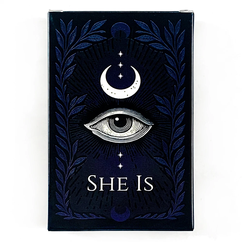 SHE IS Game Cards A Mindfulness Deck Inner Dialogue & Self-Reflection Cards Entle Self-Care Tool For Becoming & Belonging Game