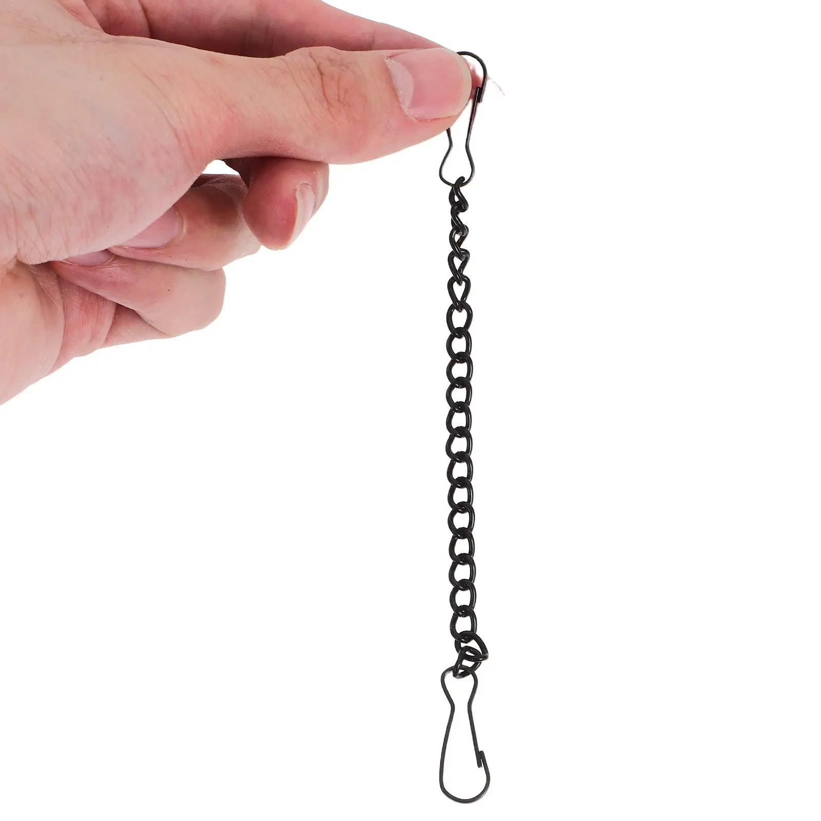 6Pcs Heavy Duty Iron Hanging Chains for Door Signs Fire Safety Indicators Nameplates Glass Window Display Decorative Metal
