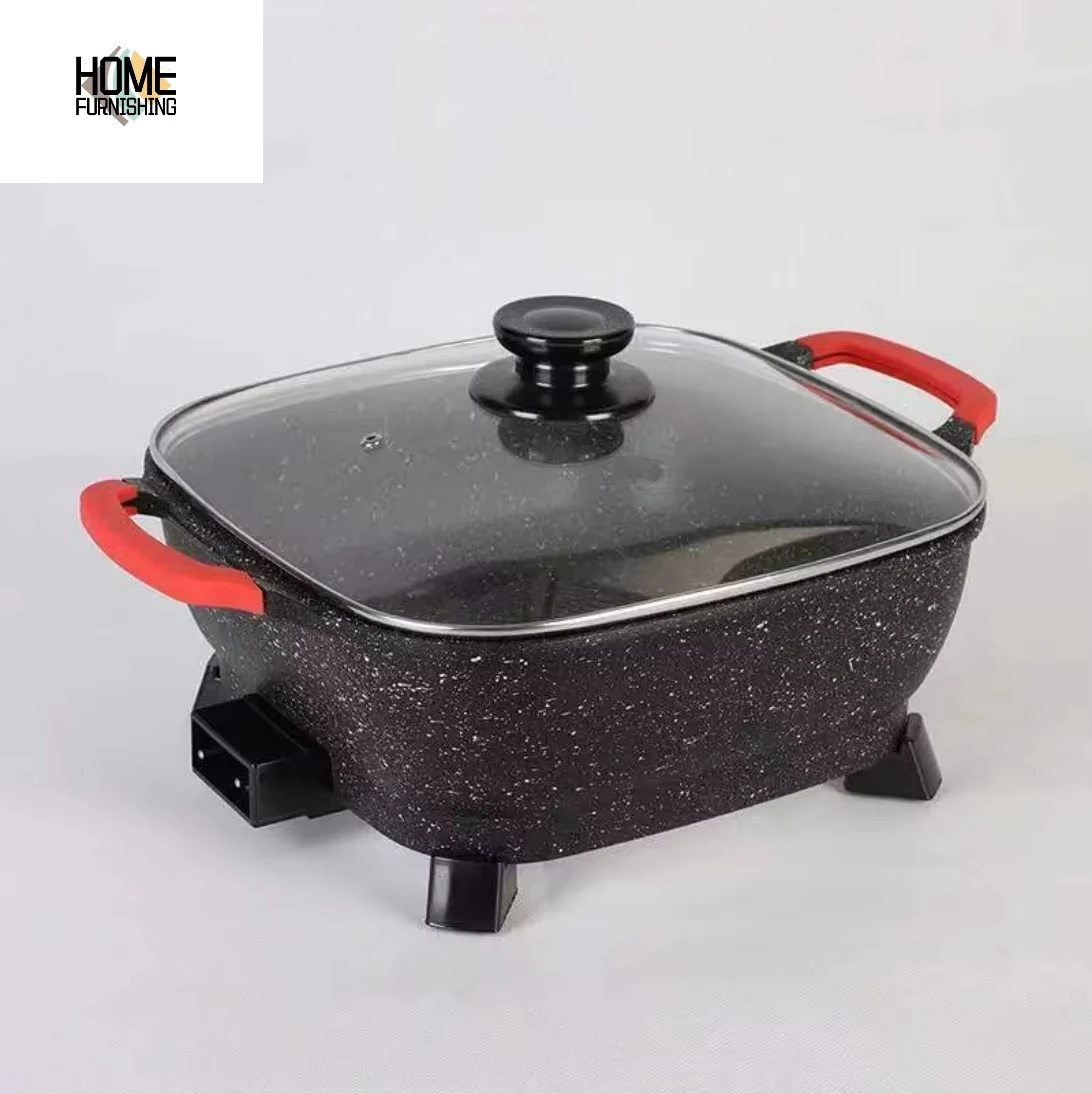 Best Sellers pot High quality multi-functional 6L electric square cooker