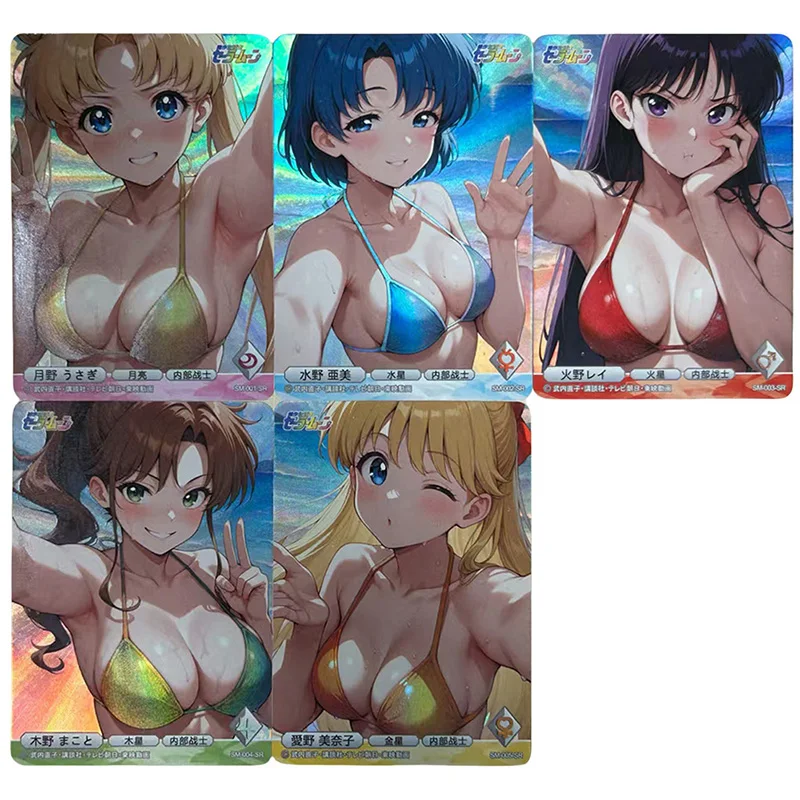One Piece Collectible Cards Boy Games Toys Table Games Birthday Gifts DIY Anime Rem Boa Hancock Boa Premium Flash Card 32PC
