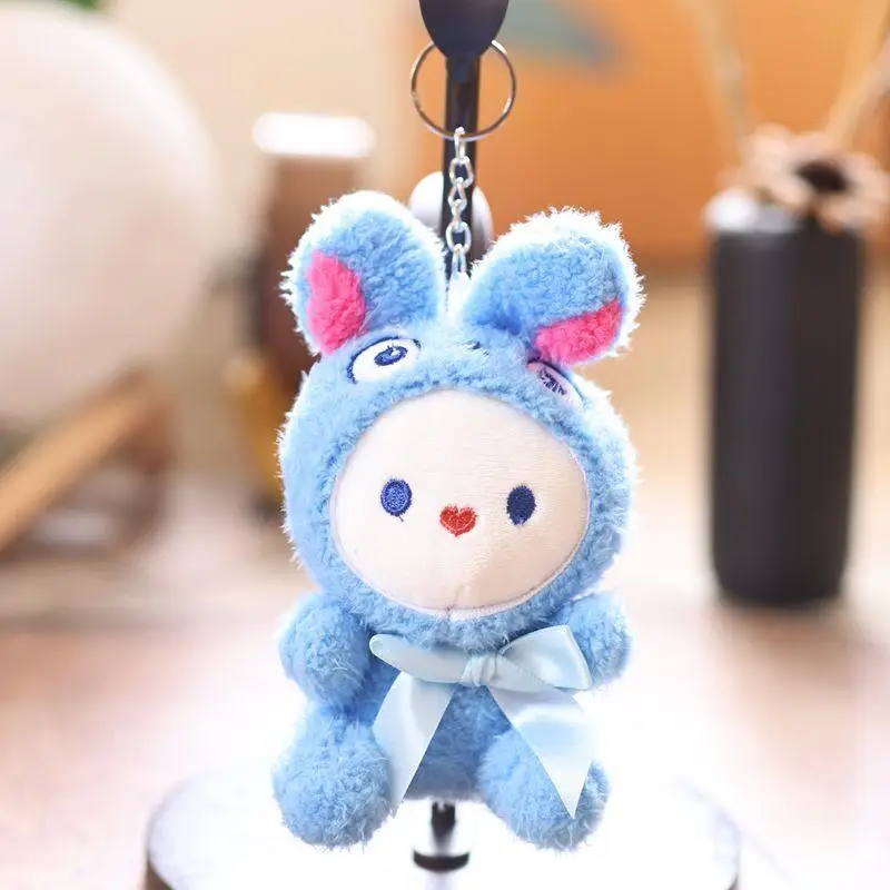 かわいい装飾ギフト女装バニーぬいぐるみペンダントキーホルダーバックパック吊り下げ飾り