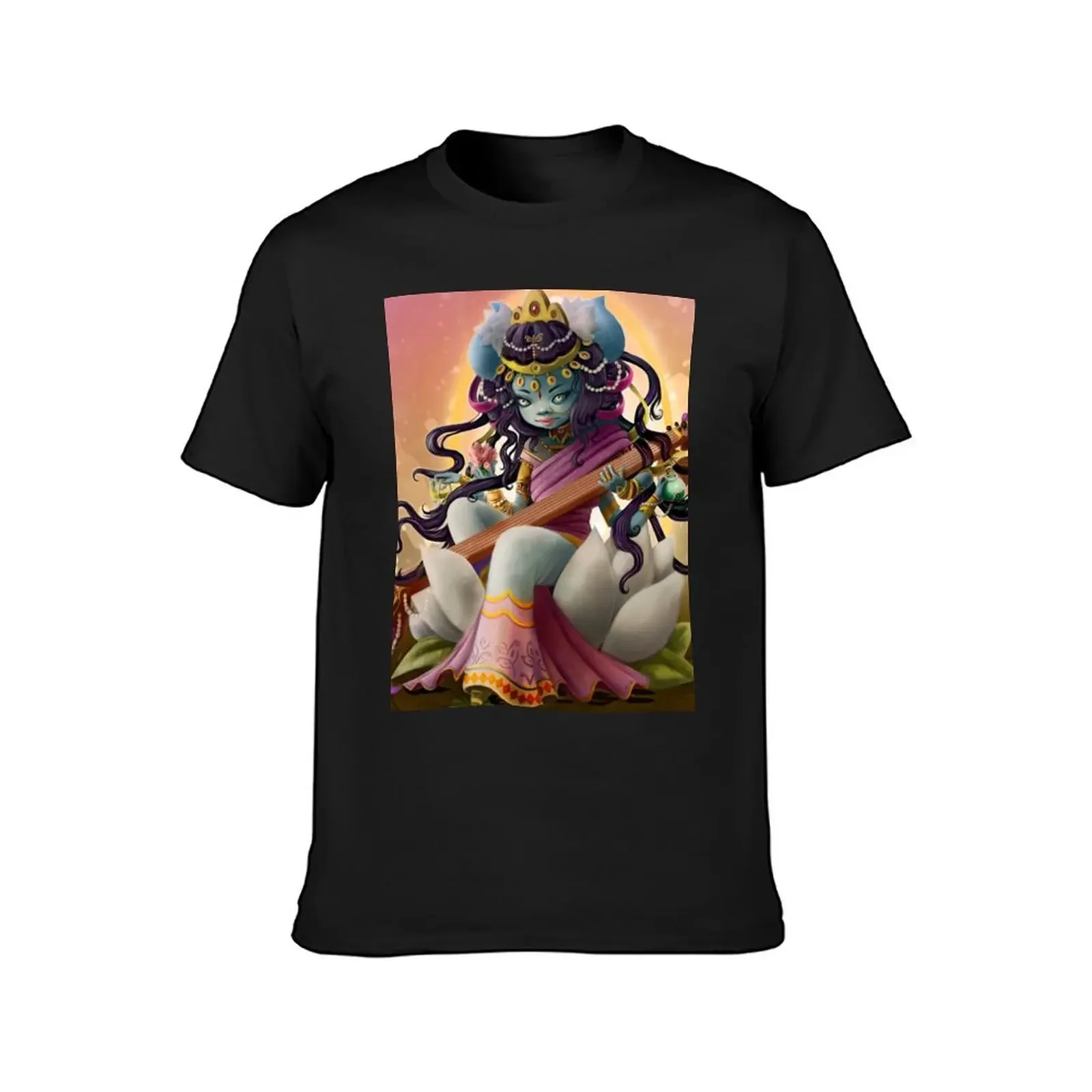 Saraswati T-Shirt Aesthetic clothing korean fashion aesthetic clothes blanks big and tall t shirts for men