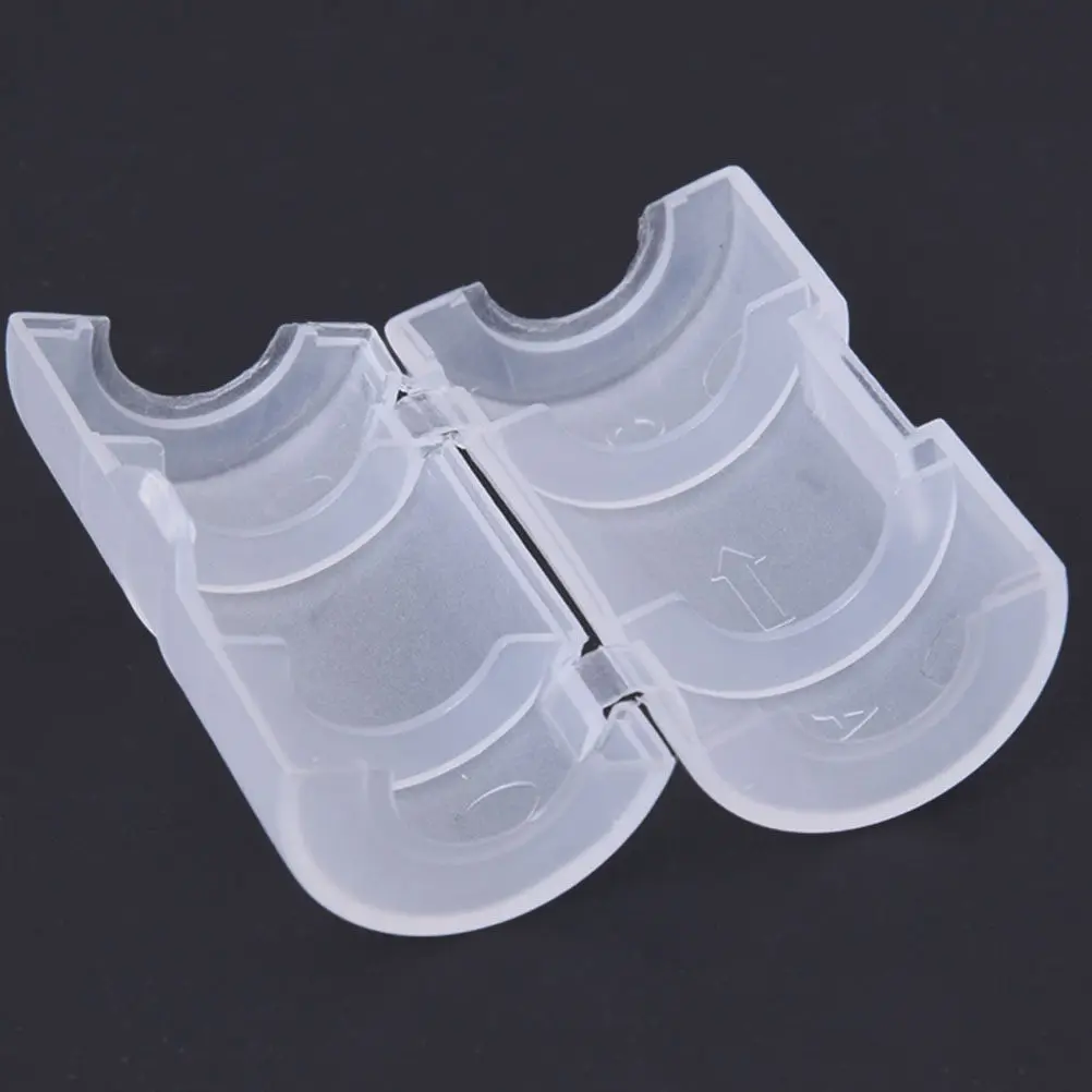 C Battery Adapter Holder Case Compact Converter Environmental PP Material Battery Replacement Size Use Camping