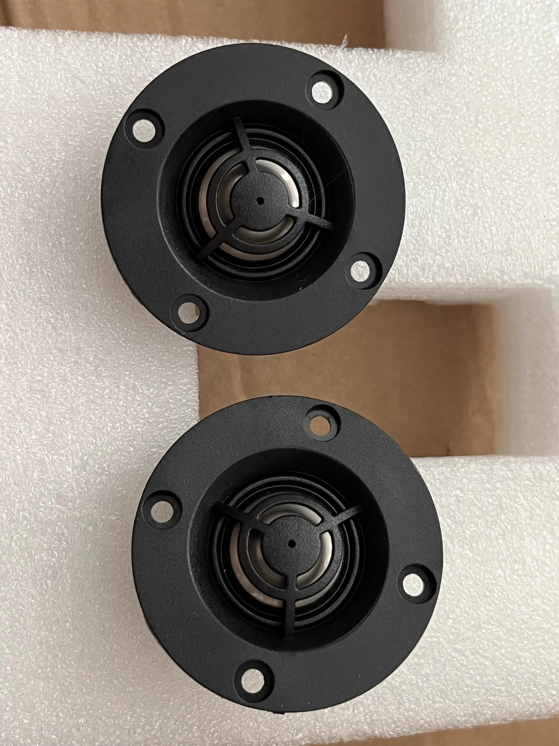 GHXAMP speaker modifikasi mobil 2 inci Tweeter 52mm, komponen Speaker film titanium Treble neodymium 4OHM 20W 1 pasang