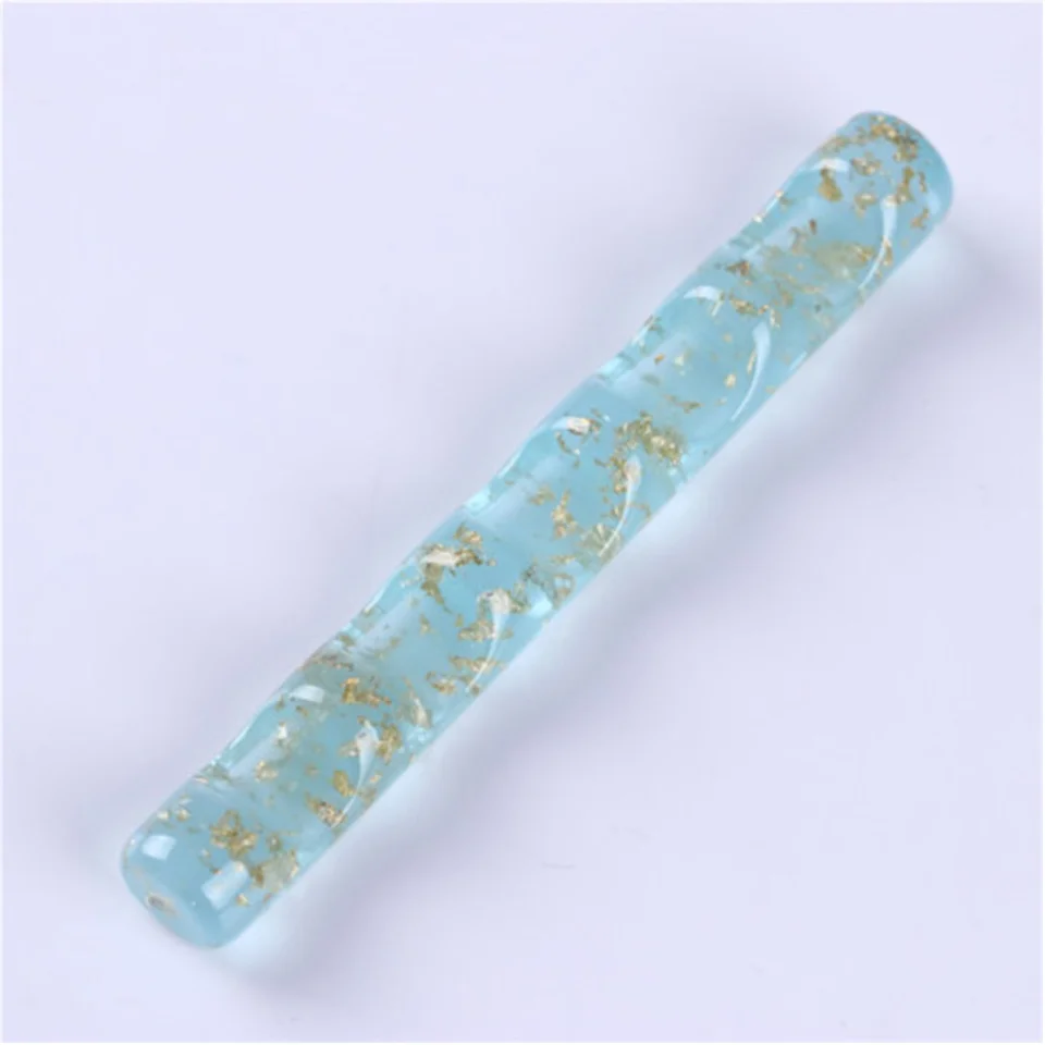 1 Pieza de 5 Cuadrículas Estante Acrílico Transparente para Pinceles de Uñas Soporte para Lápices de Pintura Soporte de Exhibición de Pinceles de Gel UV Colorido 6