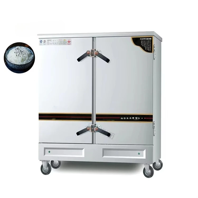 12-tray school cafeteria rice cooker steaming cabinet, commercial steamer machine, industrial steamer