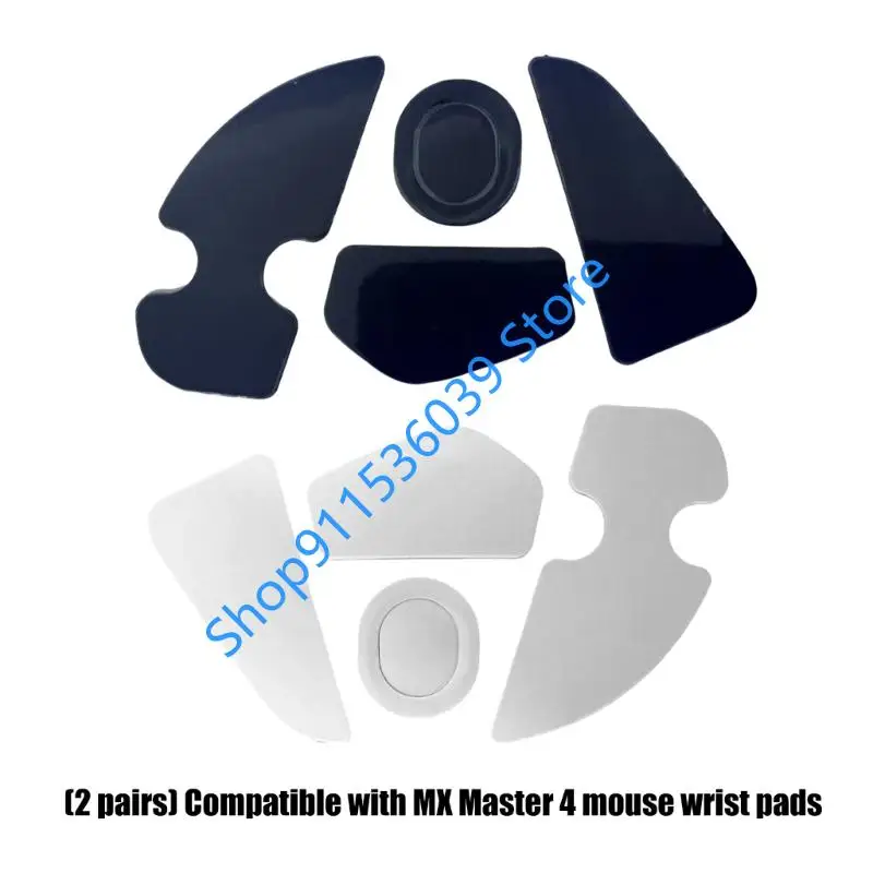 2Set Mouse Skate Feet Pad for Logitech MX Master 4 Mouse Mouse Non-slip Foot Stickers