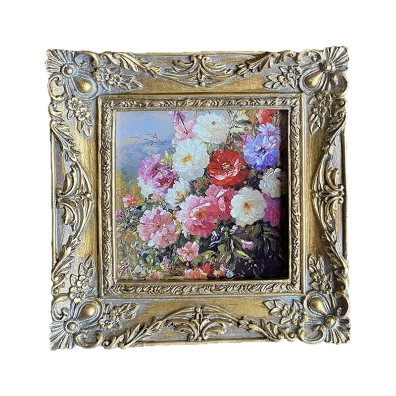 European Antique Gold Decors Photo Display Frame For Living Room Bedroom Decors 3XUF – Detail 1