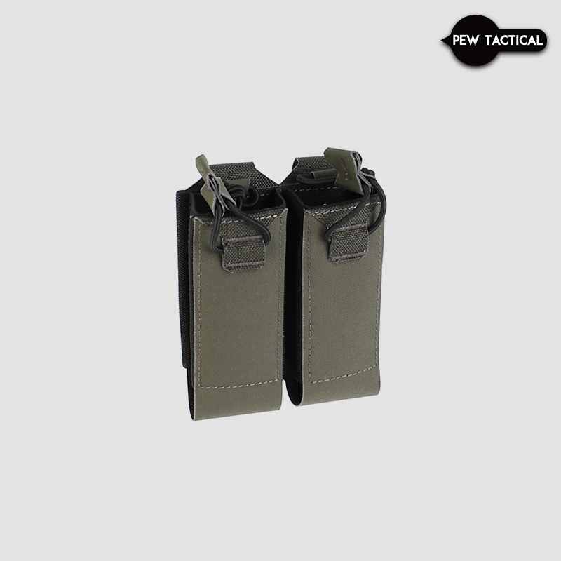 PEW TACTICAL .45 DOUBLE SMG MAG POUCH airsoft MPX P90 UMP45 PH27