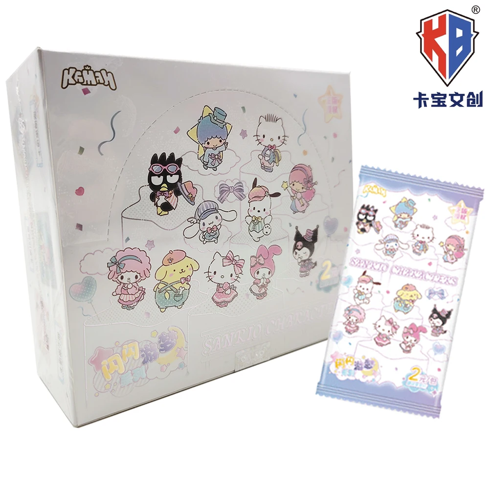 

New Official Kabao Limited Collection Cards Healing Cute Classic IP Cartoon Stars Rare Peripheral Card Gifts Family Table Toys