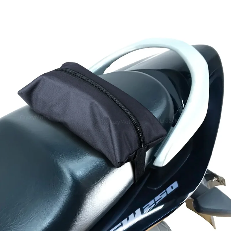 Bolsa impermeable portátil para casco de motocicleta, bolsa de gran capacidad con bloqueo de contraseña, para Kawasaki ER-6F ER6F 2009-2016 ER6 F 2015 2014 2013