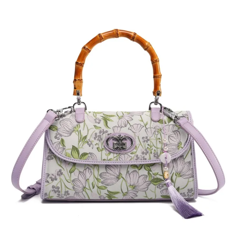 

Chic And Trendy Shoulder Bag Leather Handbag For Women - Crossbody Option With Multiple Pockets Elegant Design
