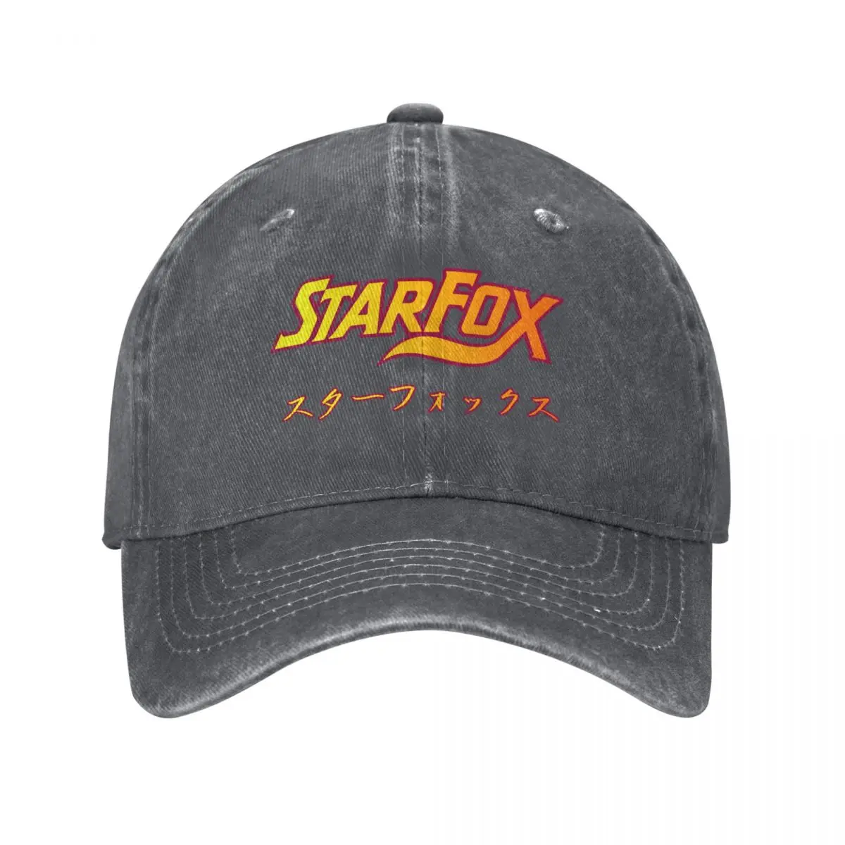 Starfox Japanese Text Baseball Cap Beach Outing |-F-| sun hat Sun Cap Golf Women Men's