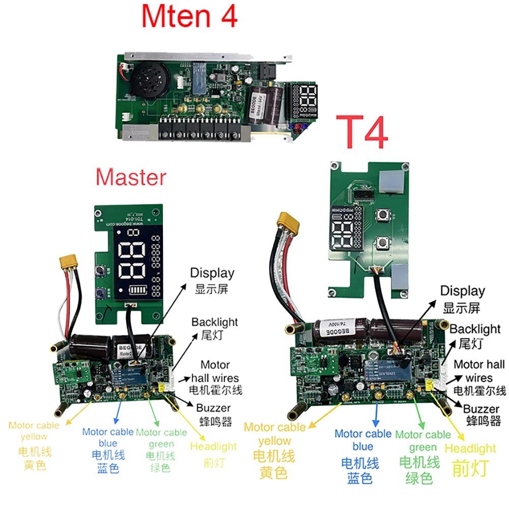 

Begode Mten4 Tesla 4 control board electric unicycle Mten 4 Main board T4 motherboard