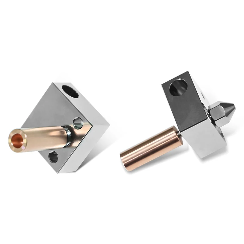 

Аксессуары для 3D-принтеров Chuangxingyuan для высокотемпературной печатающей головки, нагревательный блок с горячей горловой трубкой, комплект насадок