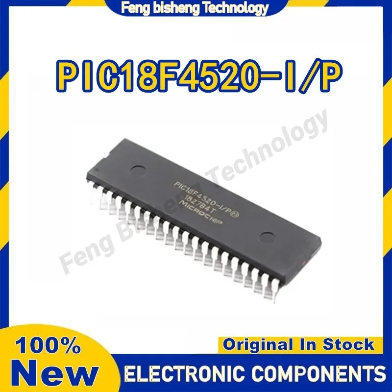 PIC18F4520-I/P PIC18F4520 18F4520-I/P DIP-40 IC En stock