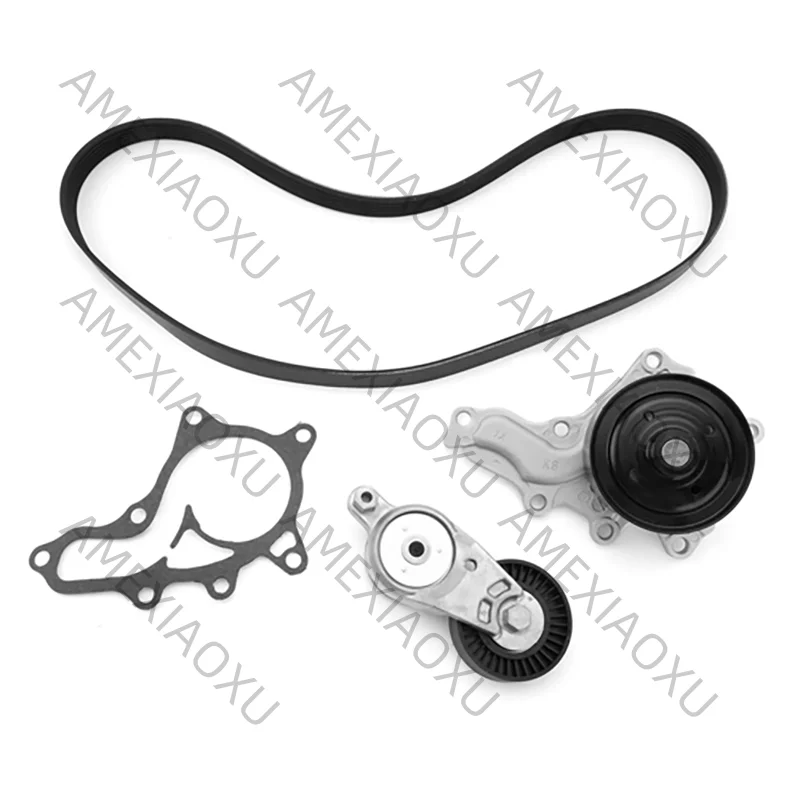 

For Toyota Camry Rav4 2.5L 166200V020 1662036010 1610009515 1610009600 1610039515 Water Pump W/Gasket Belt & Tensioner Assembly