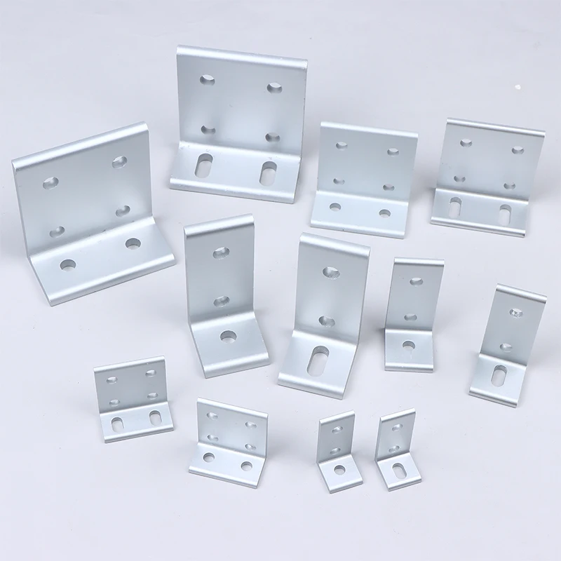 Aluminum Profile Vertical Angle Adjustable Connection Unequal Side 90 Degree Right Angle Connection Fixed Accessories