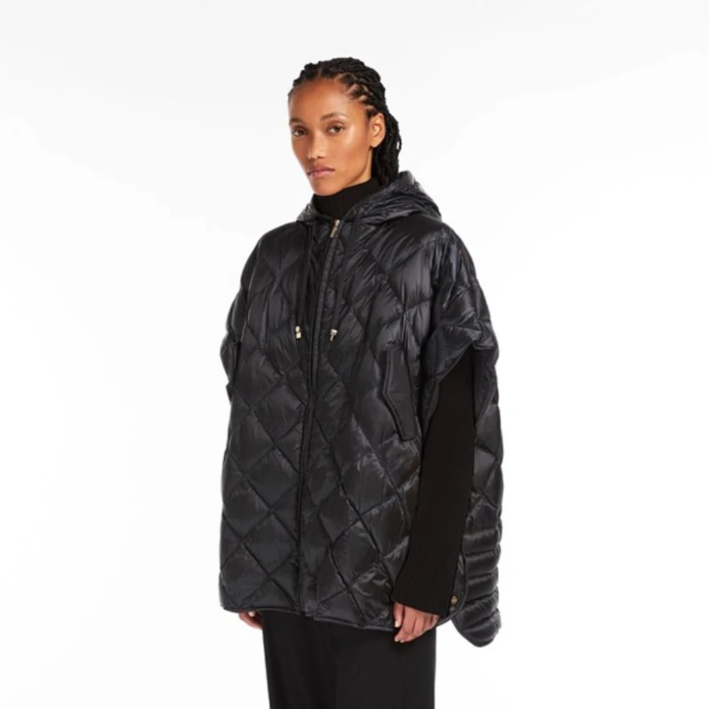 

Women Warm 90 White Duck Down Coat 2025 Winter Autumn New Fashion Loose Thick Vest Feather Trendy Winter Waistcoat Cape Jacket