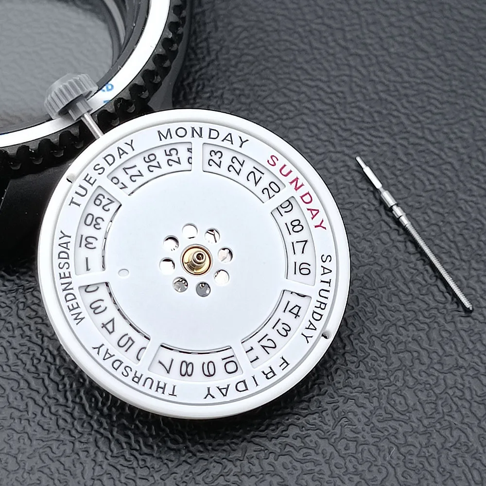 high-precision 8285 movement dual calendar white movement 8285 automatic mechanical movement watch accessories