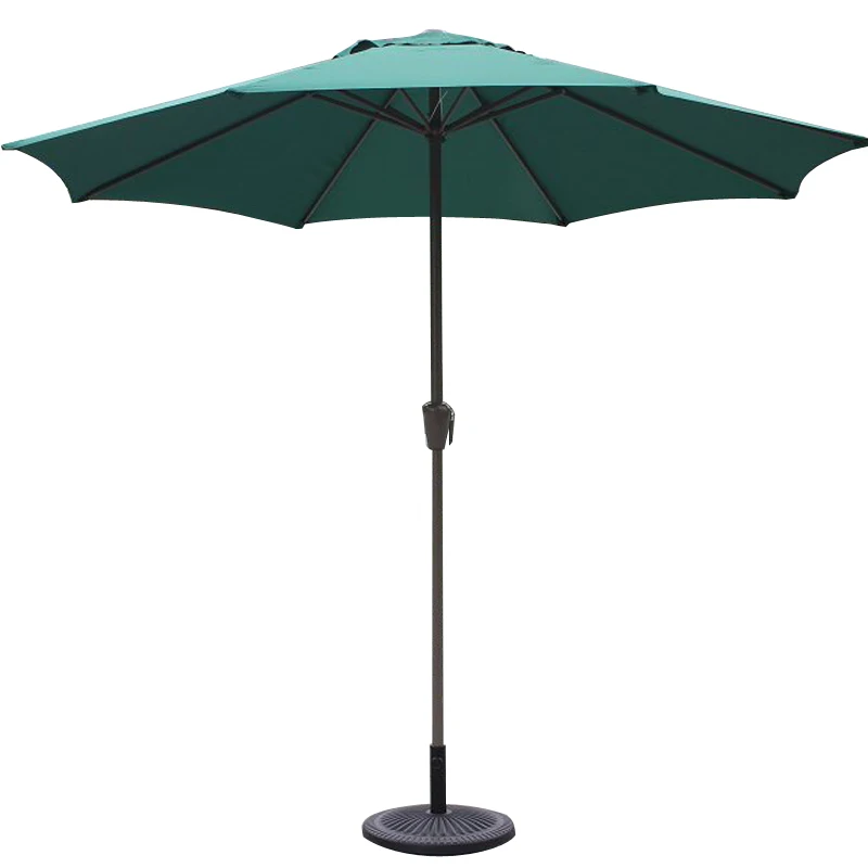 YY Large Sun Umbrella Outdoor Stall Leisure Iron Umbrella Cloth Sun Umbrella