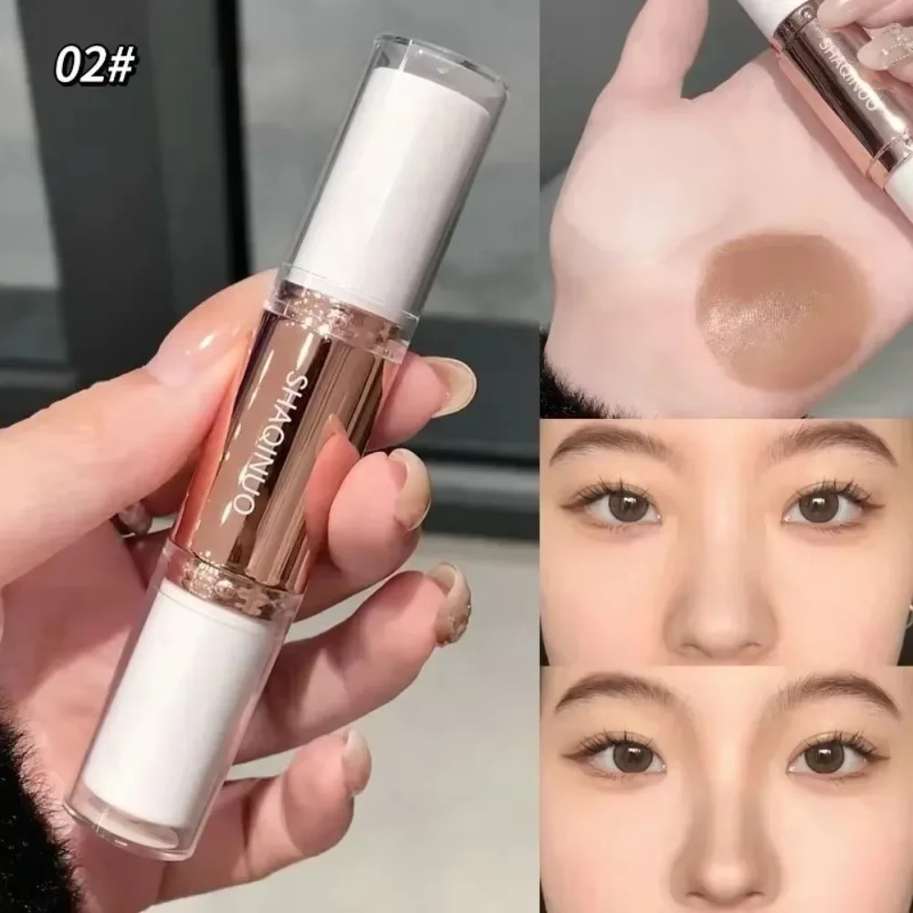 Stok Gezicht Verhelderende Highlighting & Bronzer 3D Corrector Neus Schaduw Vormgeven Concealer Potlood Langdurige Contouren Cosmetica