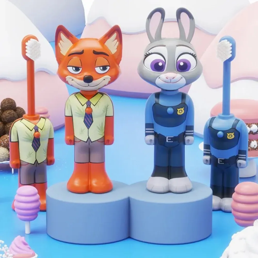 Cepillo de Dientes Recargable Judy Niccol con Diseño de Animales Kawaii, Cepillo de Dientes para Niños, el Mejor Regalo para Niños