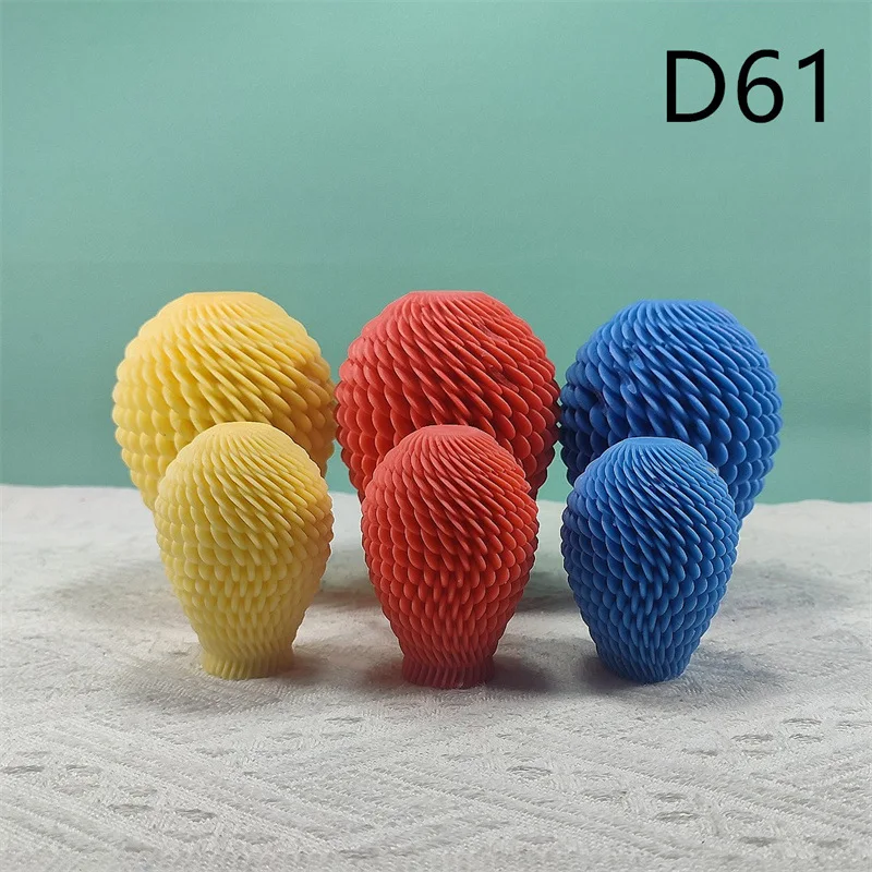 3D Woven Balloon Candle Silicone Mold for Handmade Chocolate Decoration Gypsum Aromatherapy Soap Resin Candle Silicone Mould