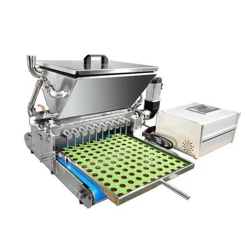 Small Desktop Candy Making Machine Chocolate Fudge Pouring Machine For Sale