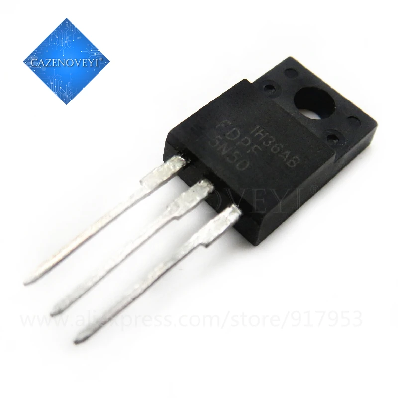 10pcs/lot FDPF5N50UT FDPF5N50 5N50UT 5N50 TO-220F 500V 5A new original In Stock