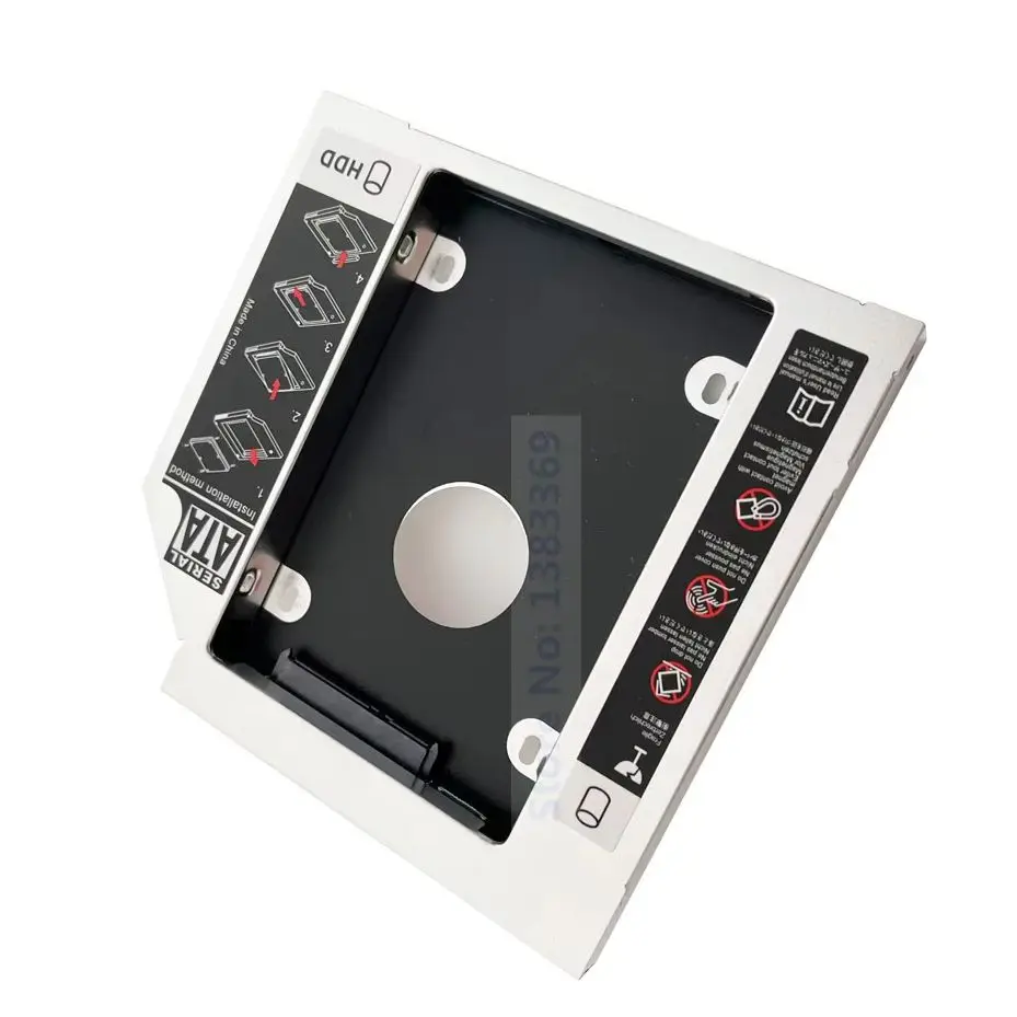 2nd Hard Drive HDD SSD Optical bay Caddy Carrier Bracket for iMac 2009 2010 2011 Swap AD-5670S AD-5680H AD-5690H DVD superdrive