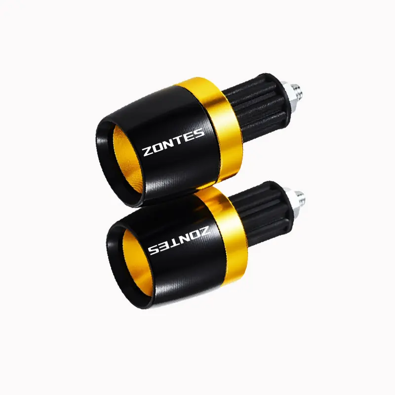 Extremos de empuñaduras de manillar de motocicleta, tapón final para ZONTES 368G 368E 368M 350E G1 125 125U G1 150 310T 310X 703F