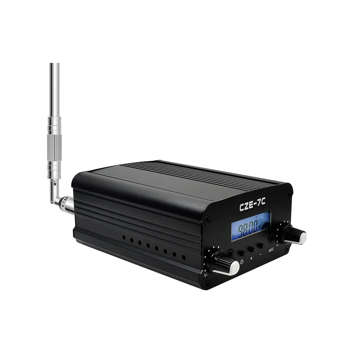 A57G-CZE-7C 7W Long Range FM Transmitter for Drive-in Church, School & Supermarket Events, Light Shows Conference Stereo