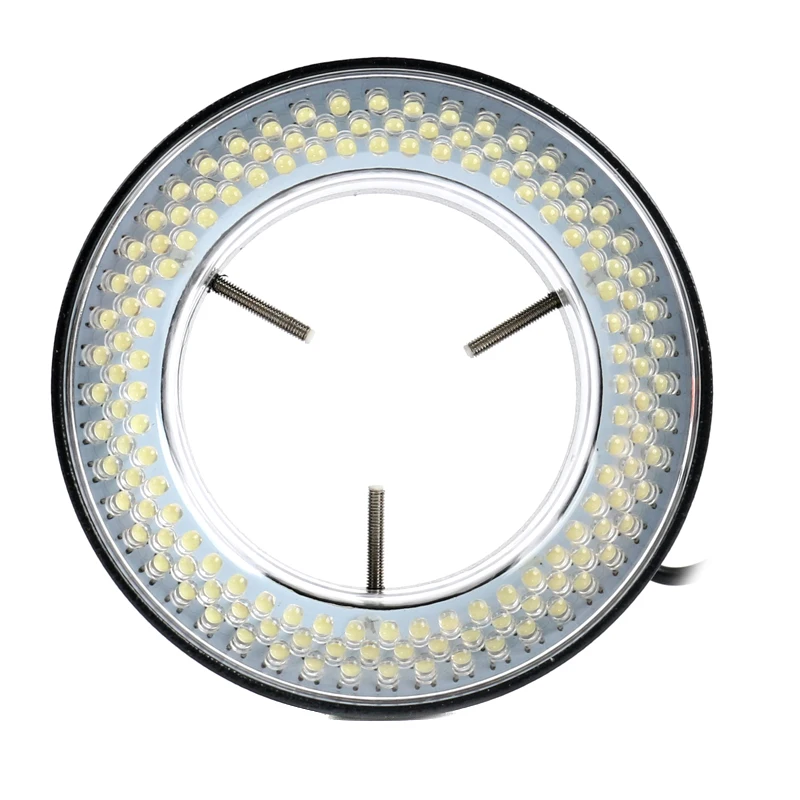 Industrial Grade 4 Zone Control LED Four Sector 4 Quad Zone 144 LED Ring Light Level Continuous Illuminator Microscope